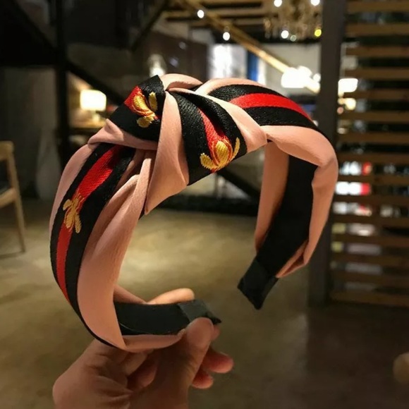 Accessories - Fashion Pink Bee Headband